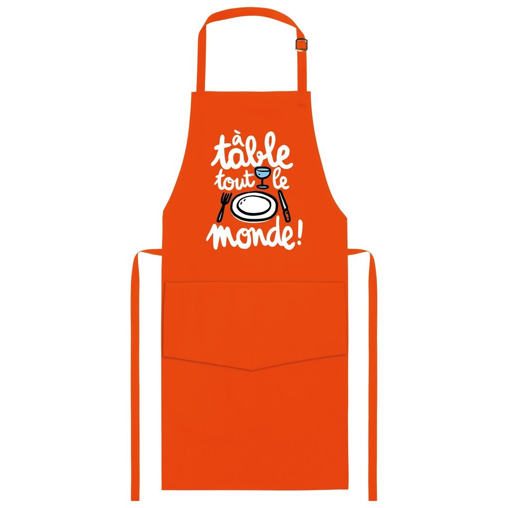 Tablier adulte A table - Visuel 0